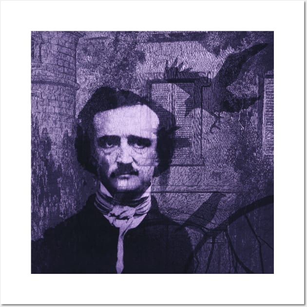 Edgar Allan Poe Wall Art by valentinahramov